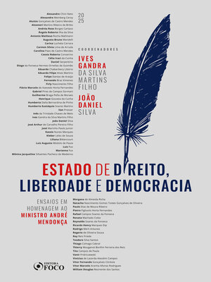 cover image of Estado de Direito, Liberdade e Democracia--1ª Ed--2025
